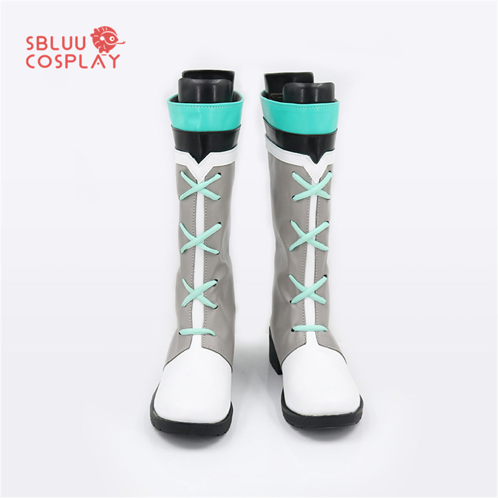 SBluuCosplay Virtual YouTuber Linglan Lily Cosplay Shoes Custom Made Boots