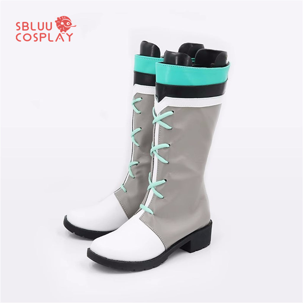 SBluuCosplay Virtual YouTuber Linglan Lily Cosplay Shoes Custom Made Boots