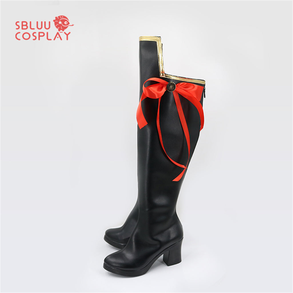 SBluuCosplay Virtual YouTuber Merryweather Cosplay Shoes Custom Made Boots
