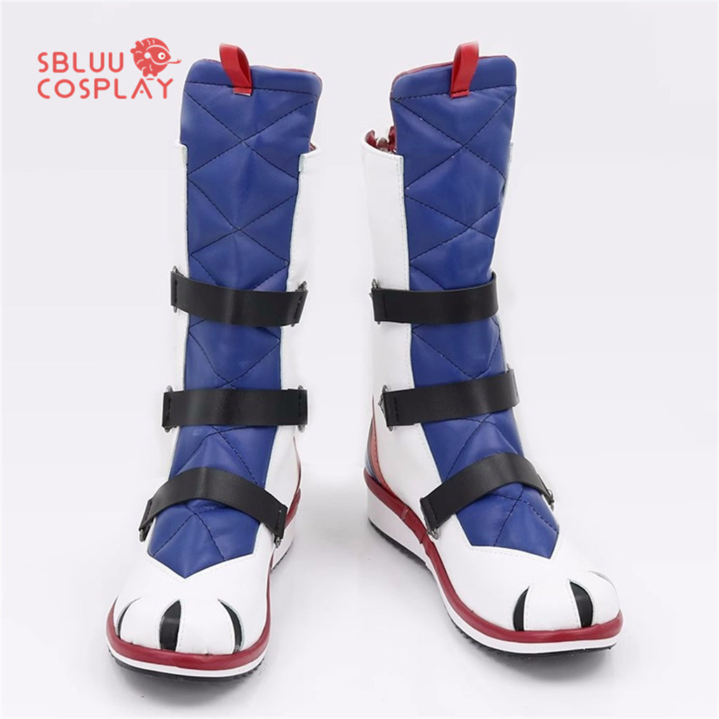SBluuCosplay Virtual YouTuber Seraph Dazzlegarden Cosplay Shoes Custom Made Boots