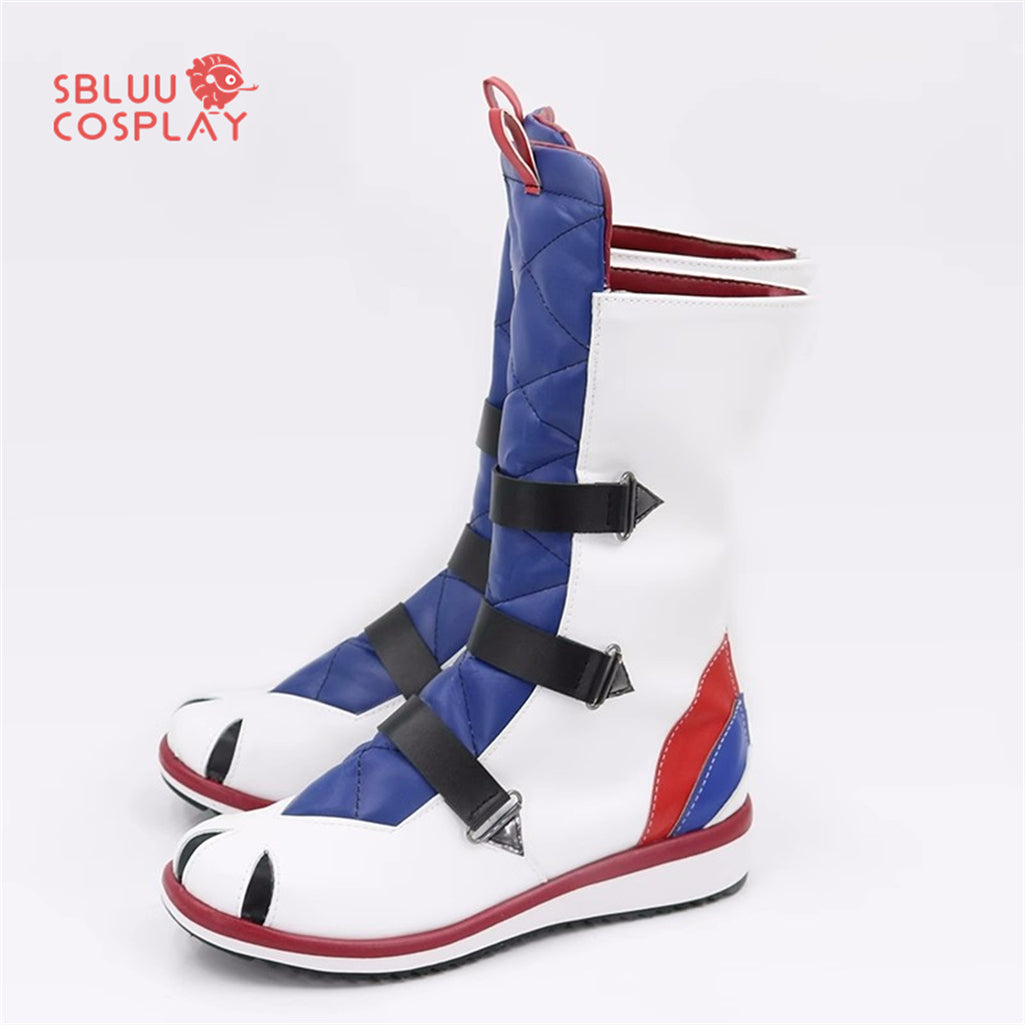 SBluuCosplay Virtual YouTuber Seraph Dazzlegarden Cosplay Shoes Custom Made Boots