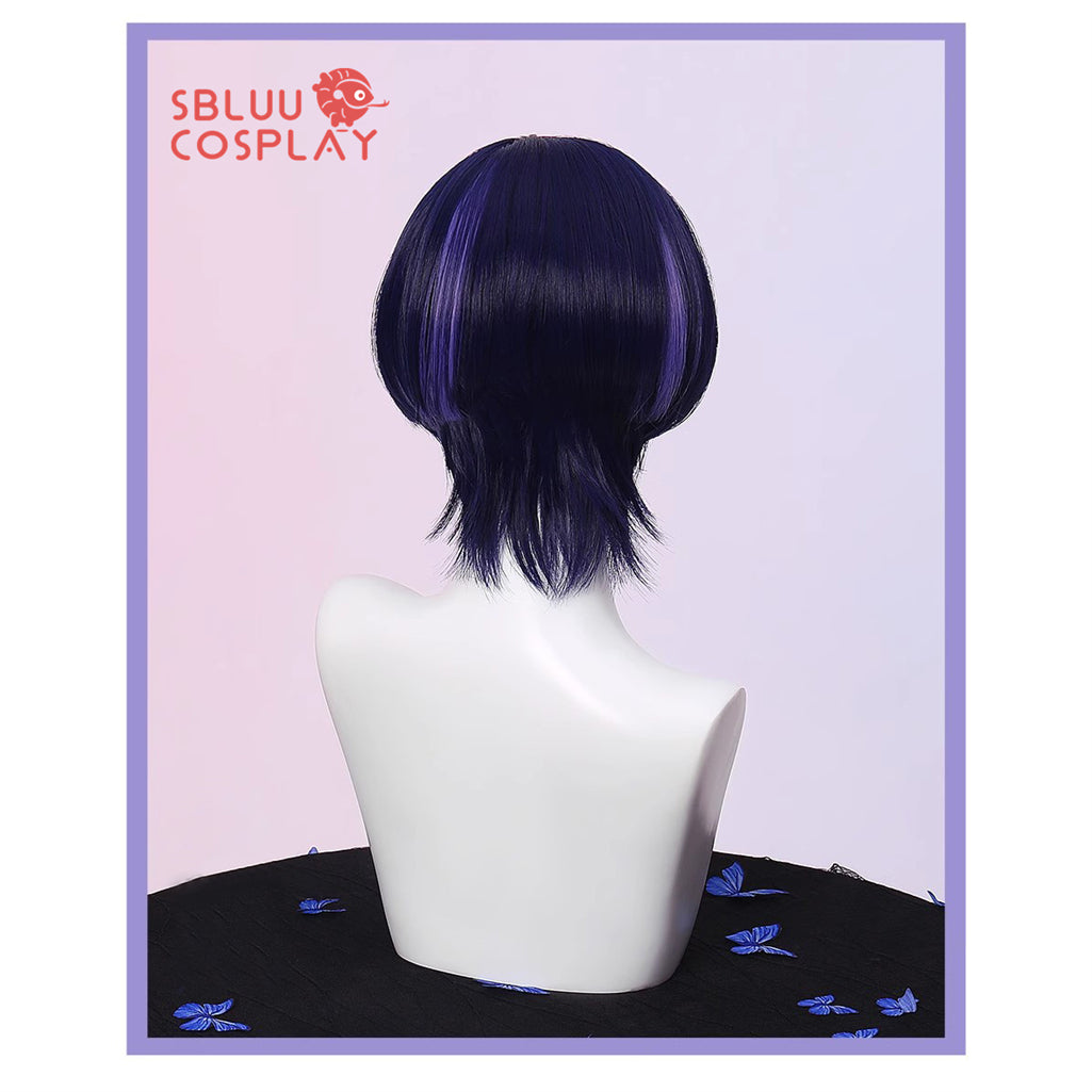 SBluuCosplay Genshin Impact Cosplay Wanderer Cosplay Wig