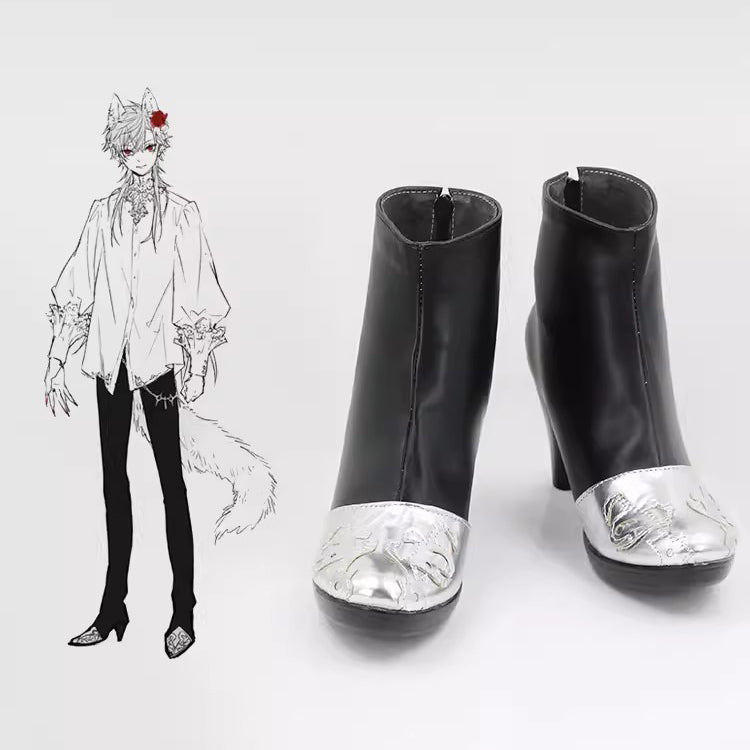 SBluuCosplay Anime Virtual YouTuber Kuzuha Cosplay Shoes Custom Made Boots