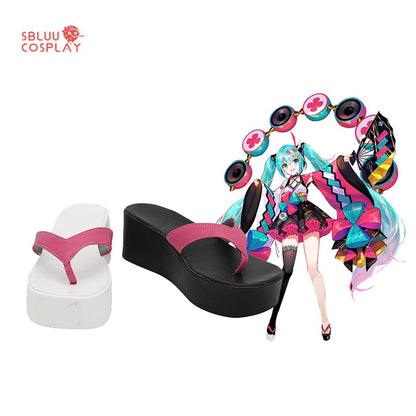 Magical Mirai Hatsune Miku Cosplay Shoes Custom Made - SBluuCosplay