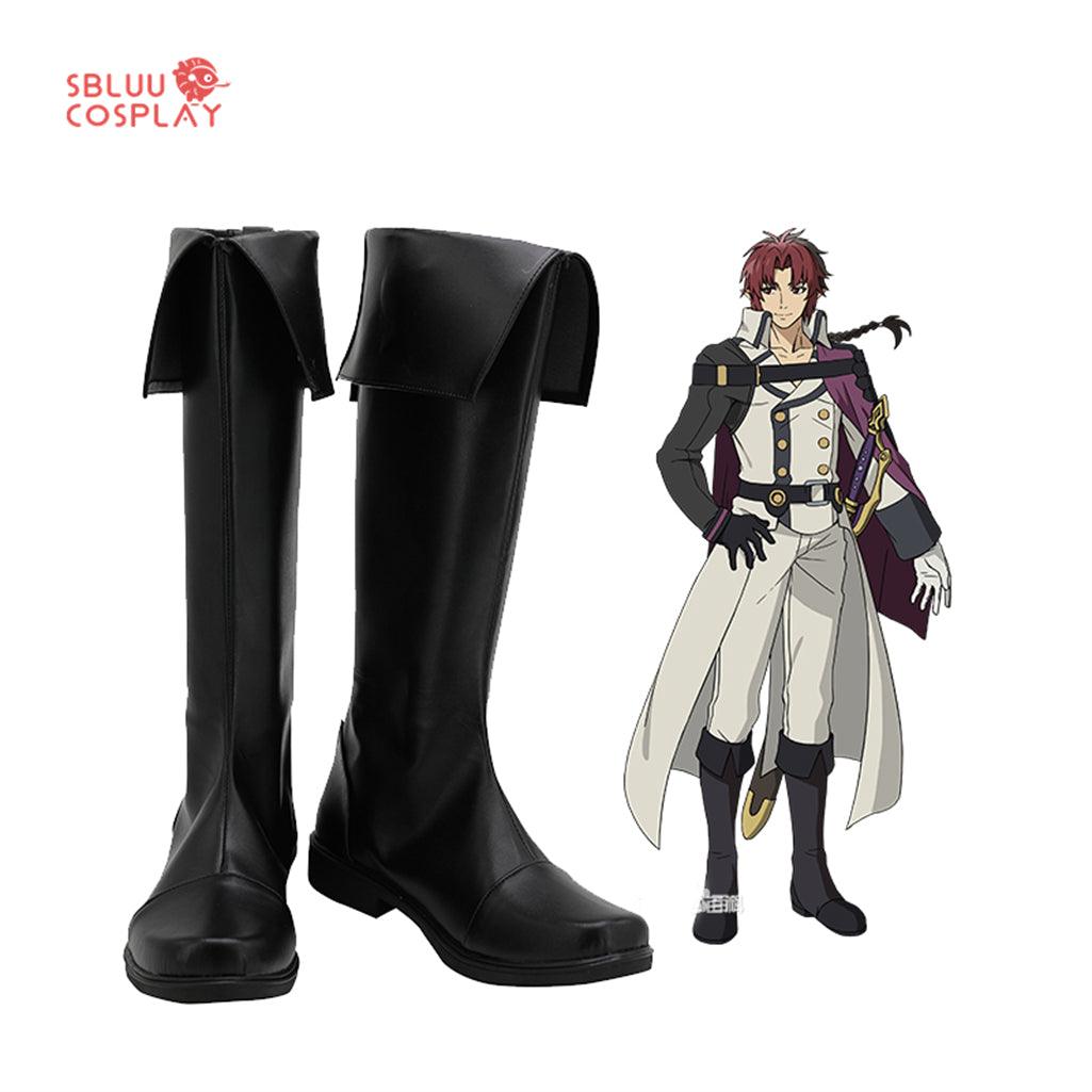 Seraph of the end Crowley Eusford Cosplay Shoes Custom Made Boots - SBluuCosplay