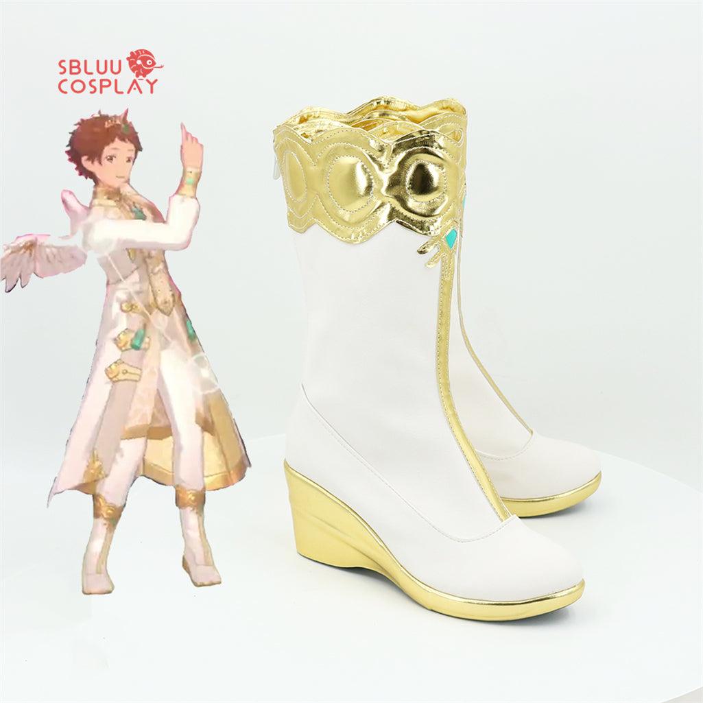 SBluuCosplay Ensemble Stars Mitsuru Tenma Cosplay Shoes Custom Made Boots - SBluuCosplay