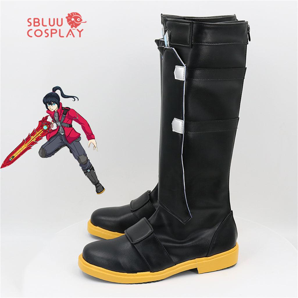 SBluuCosplay Xenoblade Chronicles 3 Noah Cosplay Shoes Custom Made Boots - SBluuCosplay