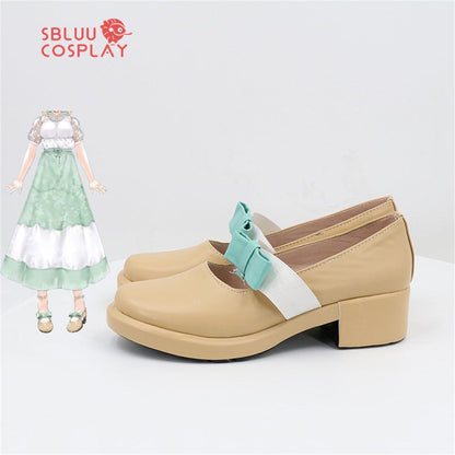 SBluuCosplay Virtual YouTuber Omaru Polka Cosplay Shoes Custom Made Boots - SBluuCosplay