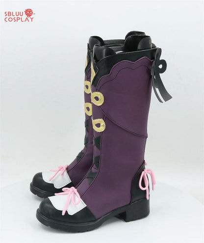 Game Genshin Impact Yunjin Cosplay Shoes Custom Made Yun Jin Cosplay Boots - SBluuCosplay
