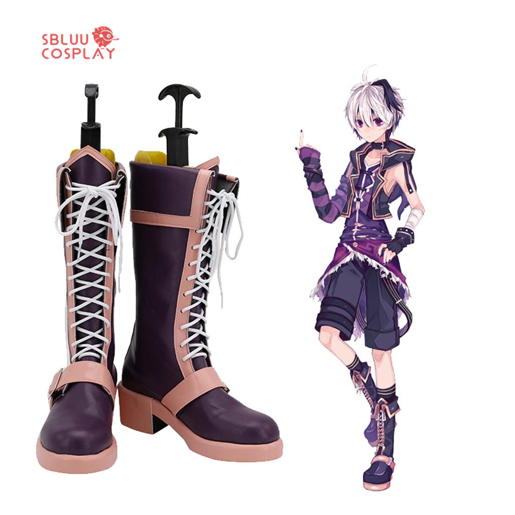 VOCALOID V4 flower Cosplay Shoes Custom Made Boots - SBluuCosplay