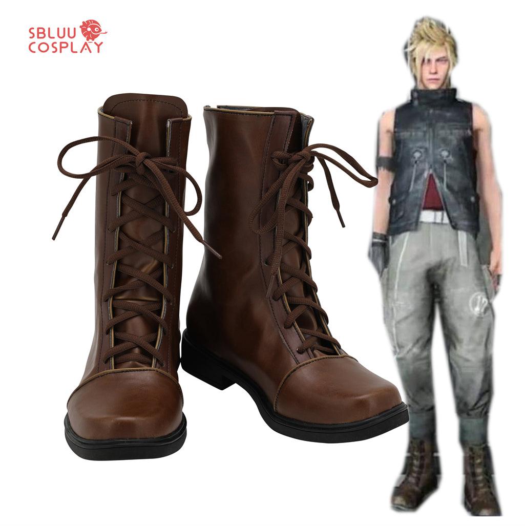 Game Final Fantasy XV Prompto Argentum Cosplay Shoes Custom Made Boots - SBluuCosplay