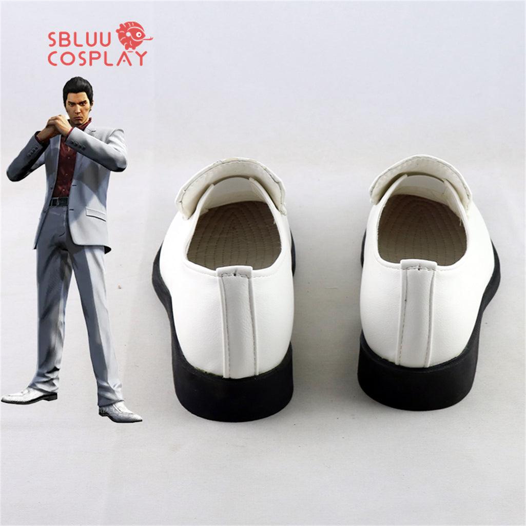 SBluuCosplay Yakuza Kazuma Kiryu Cosplay Shoes Custom Made Boots - SBluuCosplay