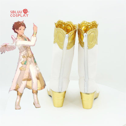 SBluuCosplay Ensemble Stars Mitsuru Tenma Cosplay Shoes Custom Made Boots - SBluuCosplay