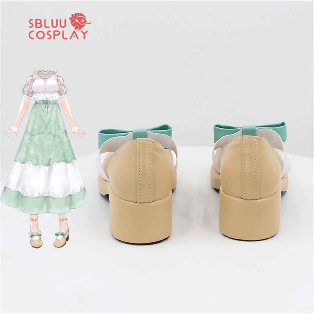 SBluuCosplay Virtual YouTuber Omaru Polka Cosplay Shoes Custom Made Boots - SBluuCosplay