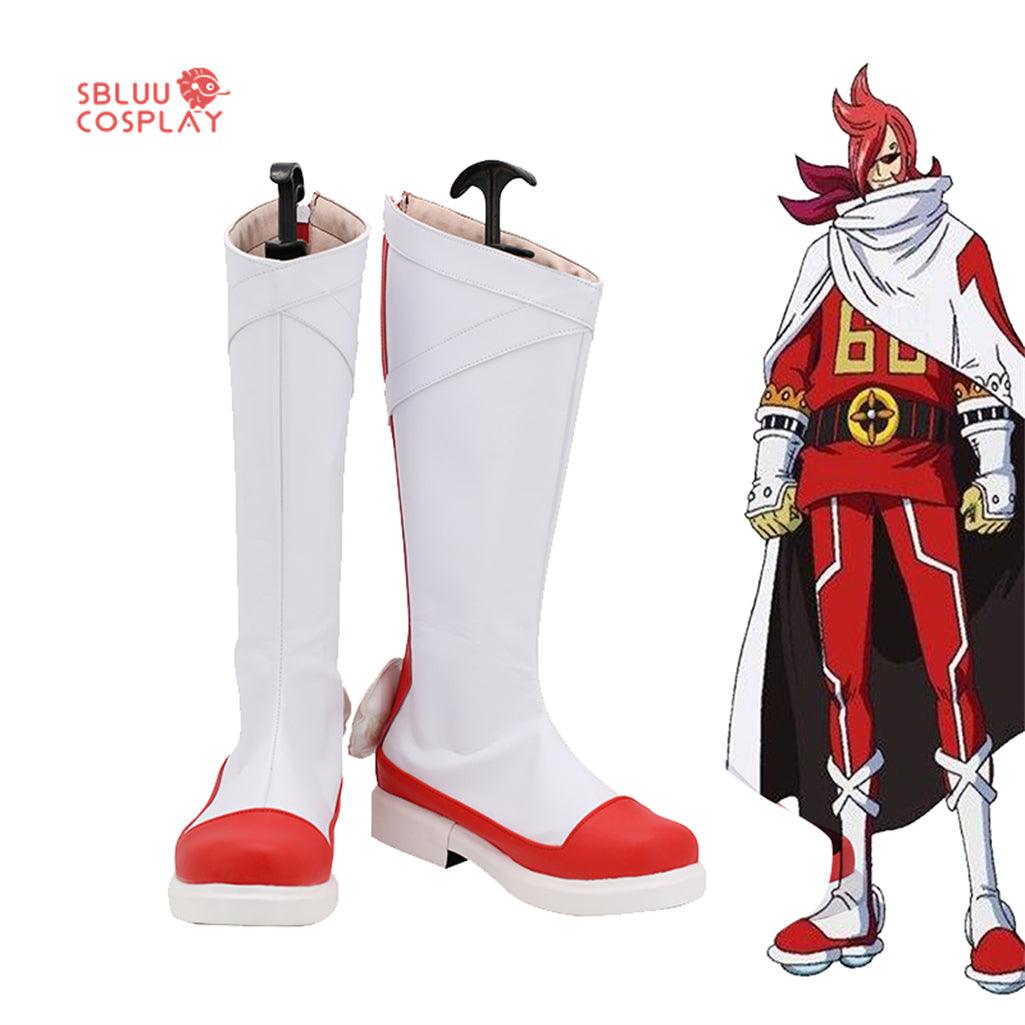 One Piece Vinsmoke Ichiji Cosplay Shoes Custom Made Boots - SBluuCosplay