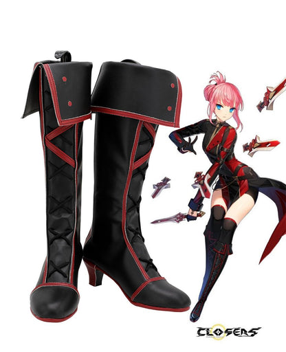 Closers Cosplay Shoes Custom Made Boots - SBluuCosplay