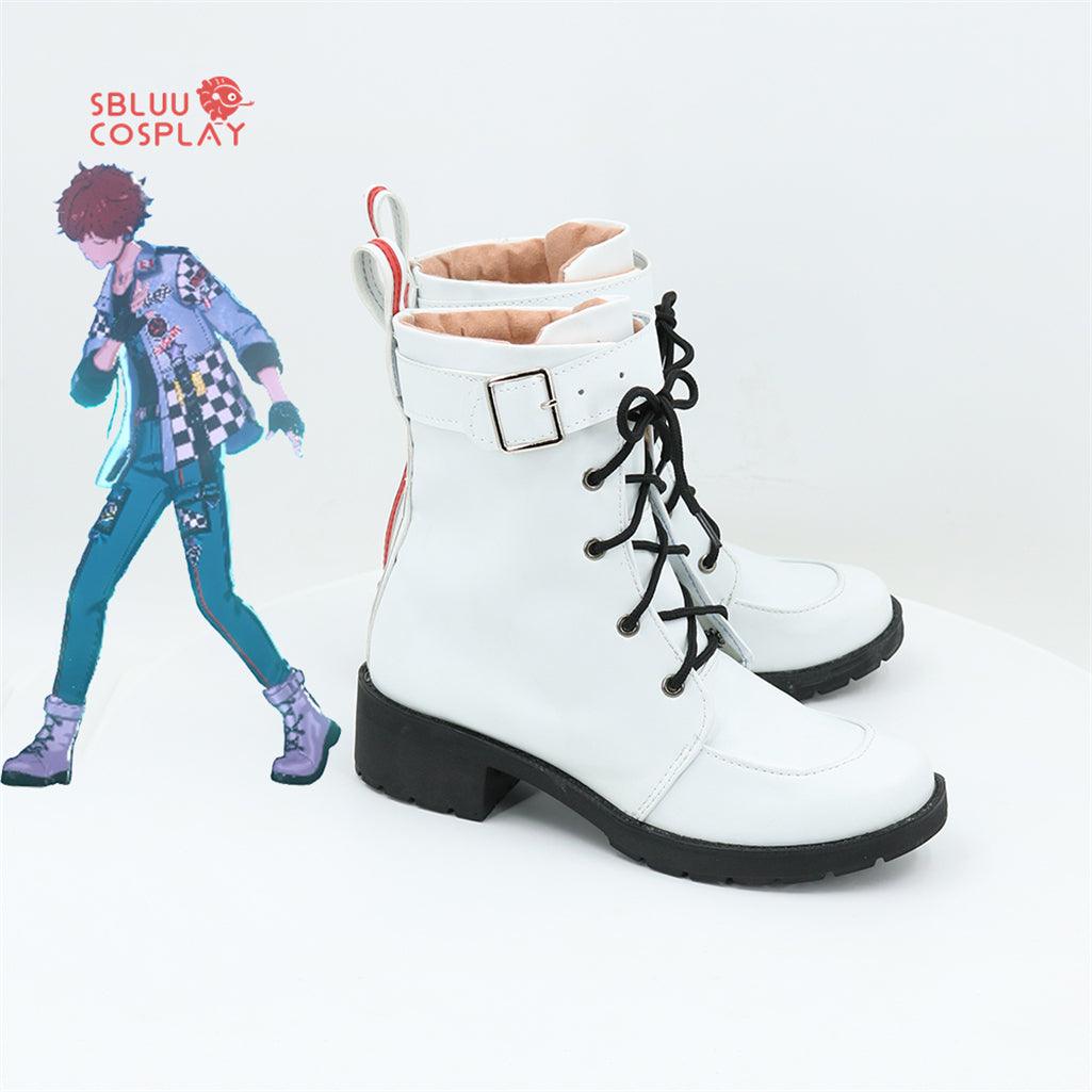 SBluuCosplay Ensemble Stars Hiiro Amagi Cosplay Shoes Custom Made Boots - SBluuCosplay