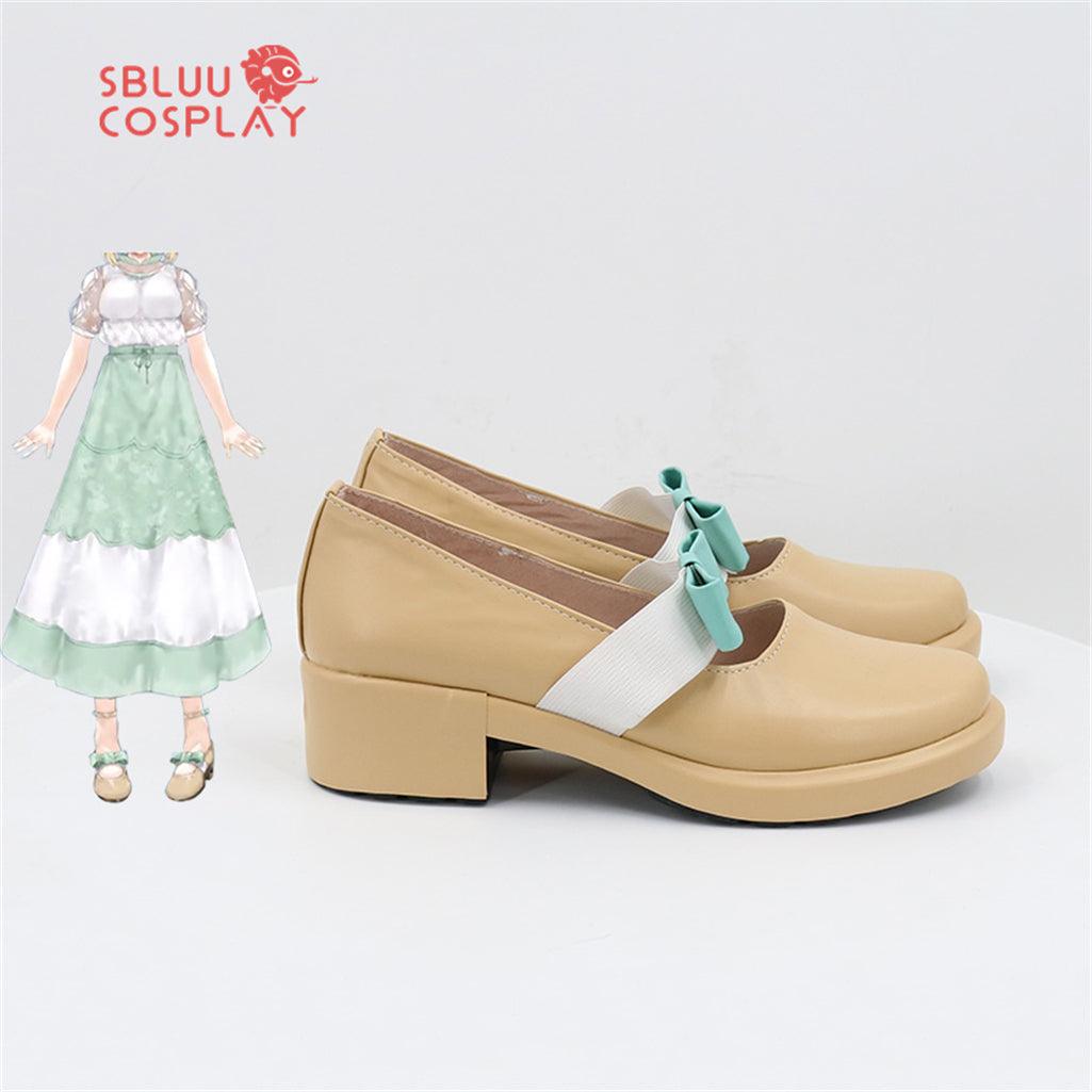 SBluuCosplay Virtual YouTuber Omaru Polka Cosplay Shoes Custom Made Boots - SBluuCosplay