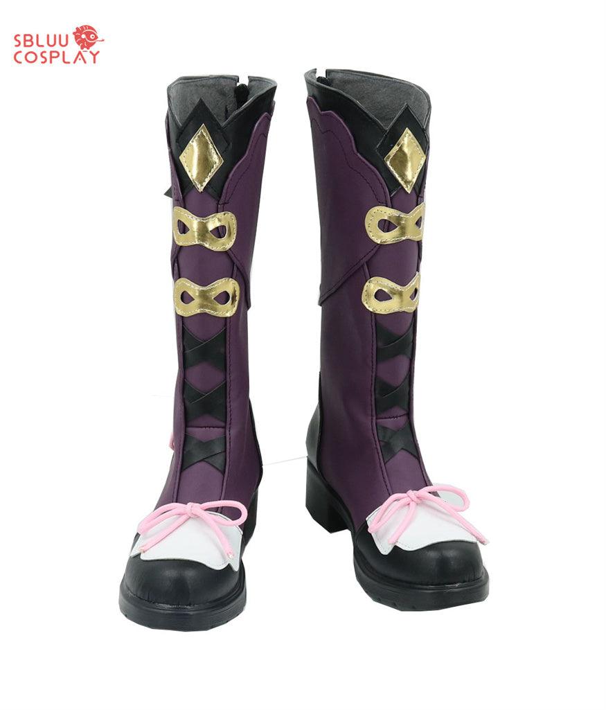Game Genshin Impact Yunjin Cosplay Shoes Custom Made Yun Jin Cosplay Boots - SBluuCosplay