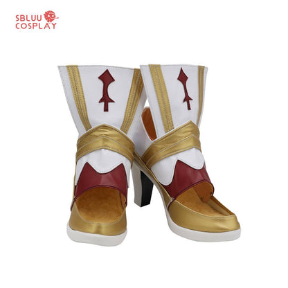 Sword Art Online Yuuki Asuna Cosplay Shoes Custom Made Boots - SBluuCosplay