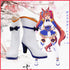 SBluuCosplay Uma Musume Pretty Derby Daiwa Scarlet Cosplay Shoes Custom Made Boots - SBluuCosplay