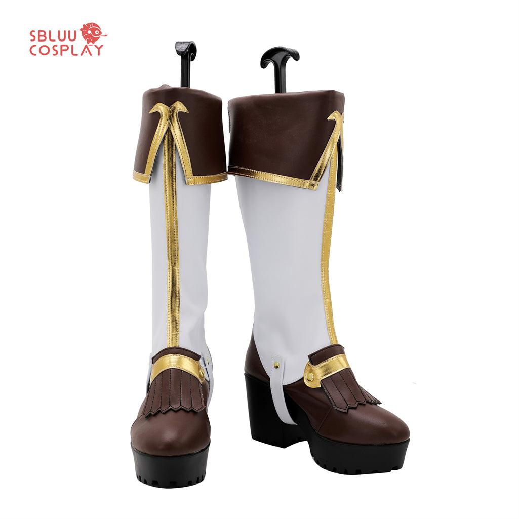 PrincessConnect Re Dive Pecorine Cosplay Shoes Custom Made Boots - SBluuCosplay