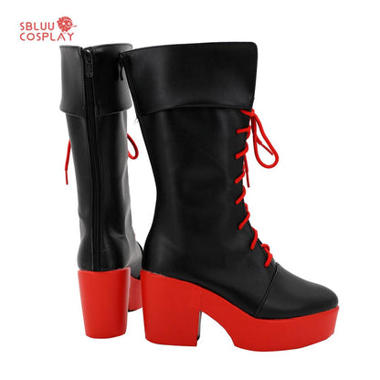 Virtual YouTuber Hololive Sakamata Chloe Cosplay Shoes Custom Made Boots - SBluuCosplay