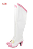 Pretty Cure Cure Flower Cosplay Shoes Custom Made Boots - SBluuCosplay