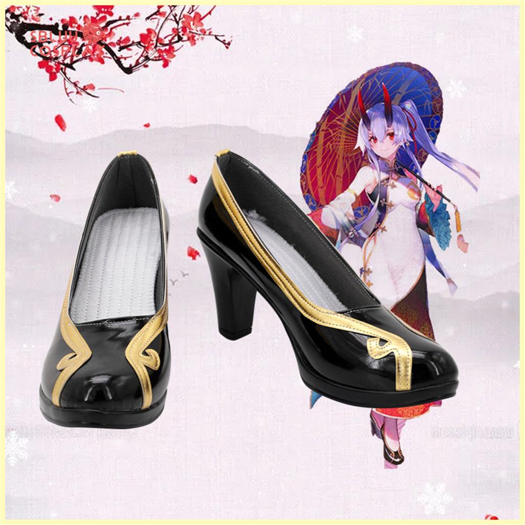Fate Tomoe Gozen Cosplay Shoes Custom Made - SBluuCosplay