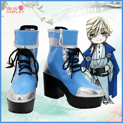 RESERVoir CHRoNiCLE Fay D Flourite Cosplay Shoes Custom Made Boots - SBluuCosplay