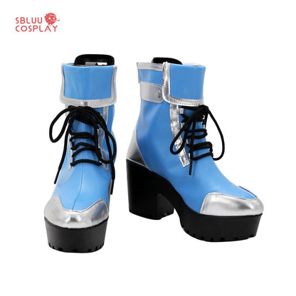 RESERVoir CHRoNiCLE Fay D Flourite Cosplay Shoes Custom Made Boots - SBluuCosplay