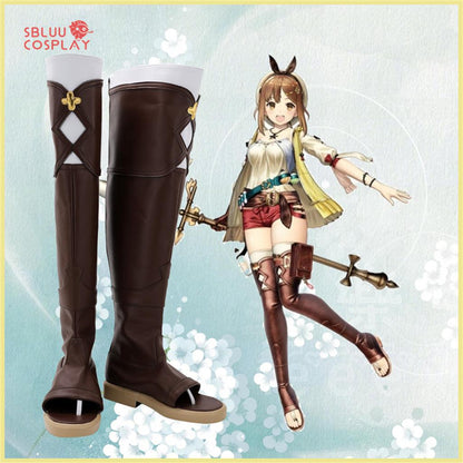 Atelier Ryza Ever Darkness &amp; the Secret Hideout Cosplay Shoes Custom Made Boots - SBluuCosplay