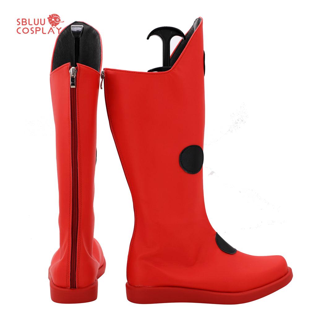 Miraculous Tales of Ladybug &amp; Cat Noir Marinette Dupain Cheng Ladybug Cosplay Shoes Custom Made Boots - SBluuCosplay