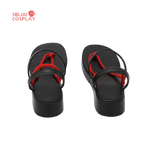 SBluuCosplay Virtual YouTuber Vox Akuma Cosplay Shoes Custom Made - SBluuCosplay