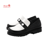 SBluuCosplay Ensemble Stars Shino Hajime Cosplay Shoes Custom Made Boots - SBluuCosplay