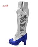 SBluuCosplay Fate Grand Order Mysterious Alter Ego Λ Cosplay Shoes Custom Made Boots - SBluuCosplay