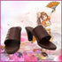 SBluuCosplay Magia Record Yui Tsuruno Cosplay Shoes Custom Made Boots - SBluuCosplay