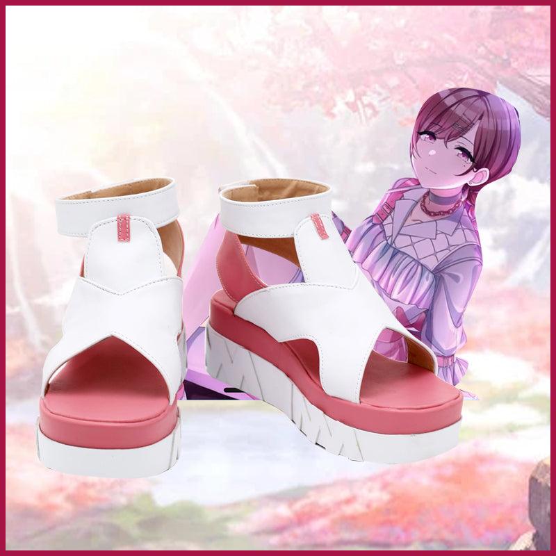 SBluuCosplay The Idolmaster Shiny Colors Higuchi Madoka Cosplay Shoes Custom Made Boots - SBluuCosplay