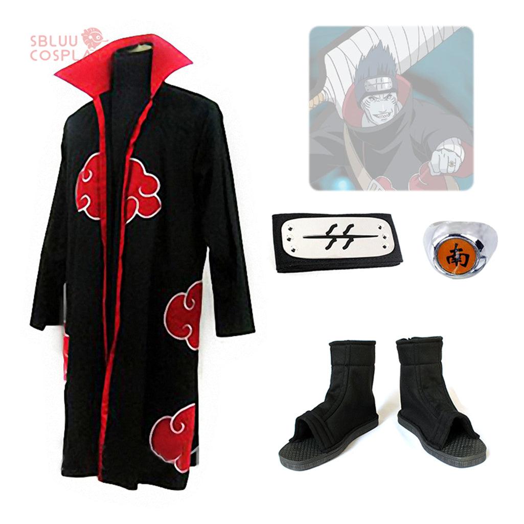 SBluuCosplay Anime Naruto Akatsuki Hoshigaki Kisame Cosplay Costume - SBluuCosplay