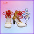 Game Genshin Impact Ganyu Cosplay Shoes Custom Made Boots - SBluuCosplay