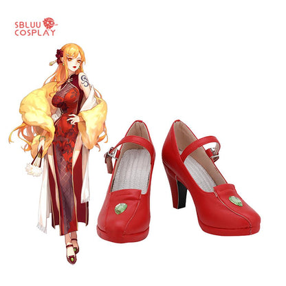 ONE PIECE Nami Cosplay Shoes Custom Made Boots - SBluuCosplay