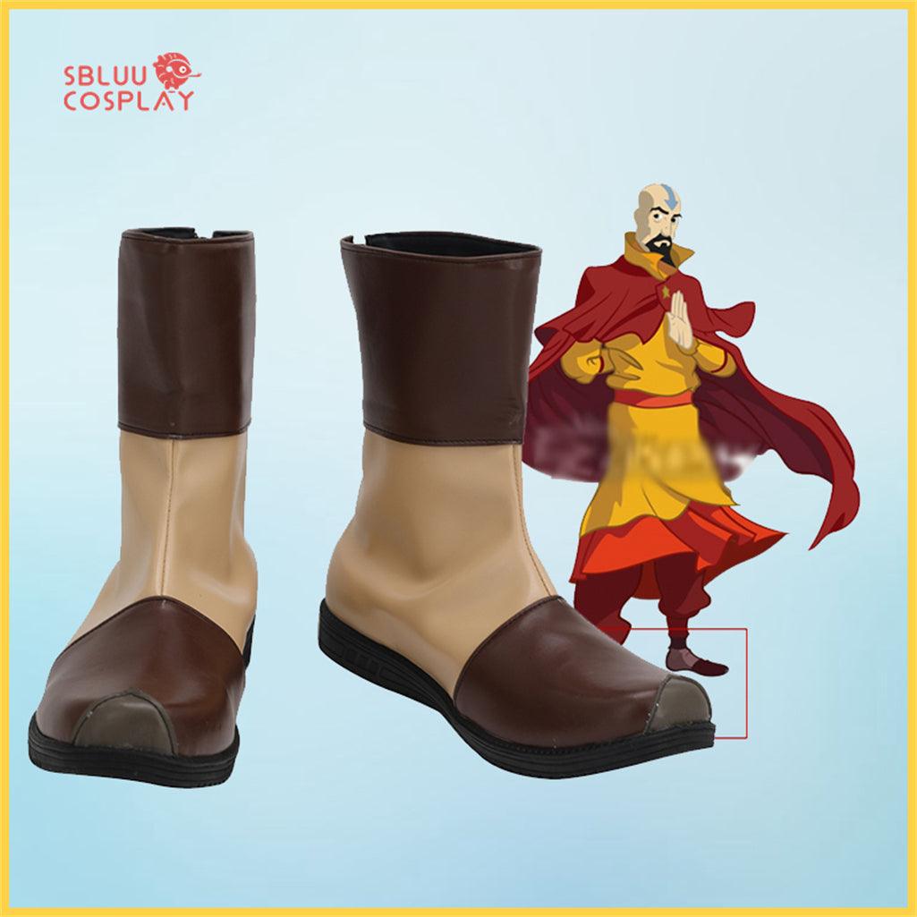 Avatar The Last Airbender Tenzin Cosplay Shoes Custom Made Boots - SBluuCosplay
