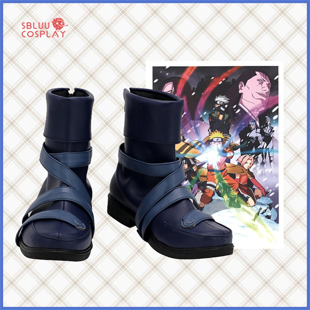 Naruto Naruto Uzumaki Cosplay Shoes Custom Made Boots - SBluuCosplay