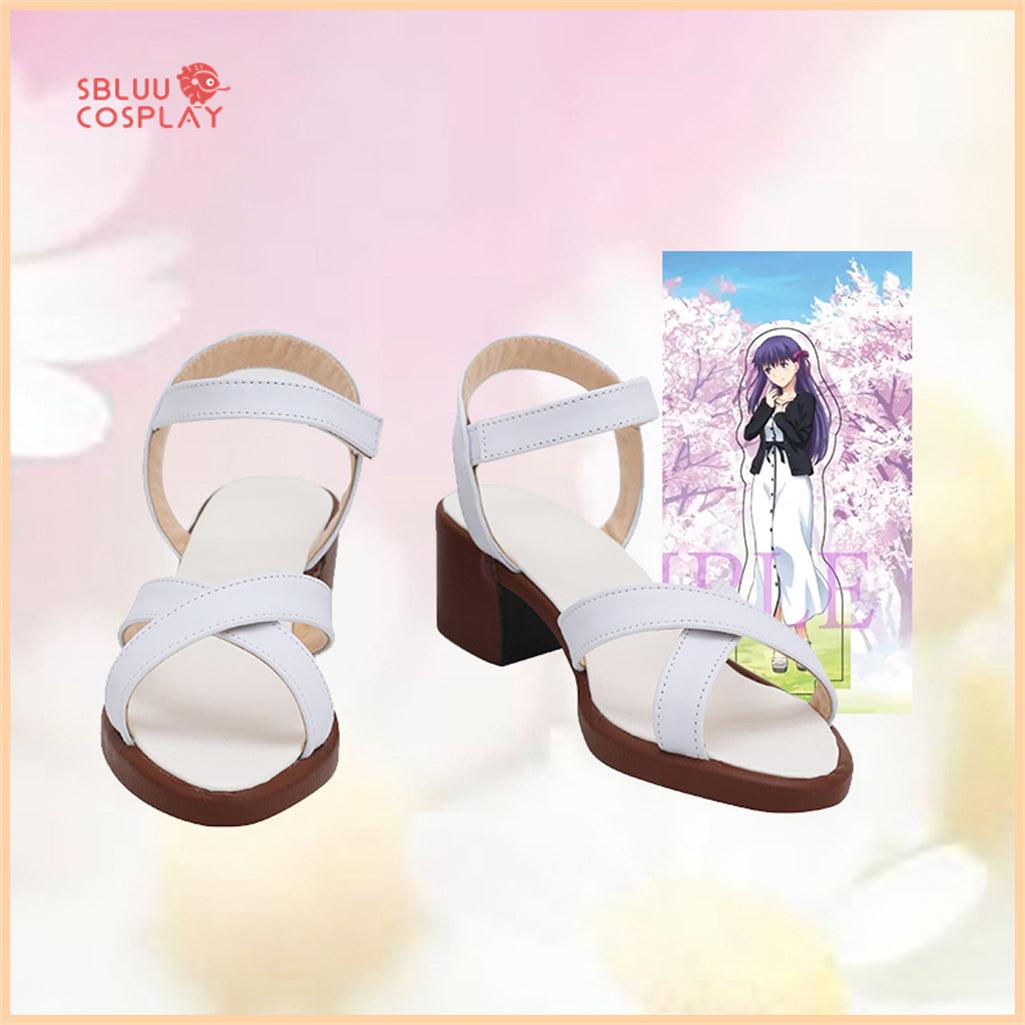 Fate stay night Sakura Matou Cosplay Shoes Custom Made - SBluuCosplay
