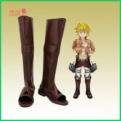 The Seven Deadly Sins Meliodas Cosplay Shoes Custom Made Boots - SBluuCosplay