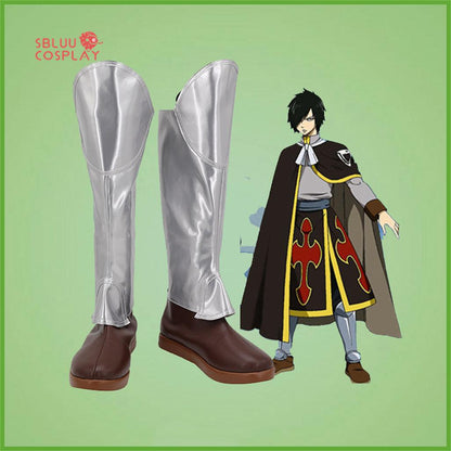 FAIRY TAIL Rogue Cheney Cosplay Shoes Custom Made Boots - SBluuCosplay