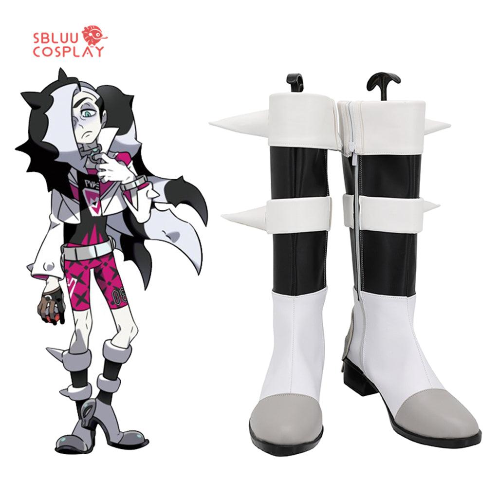 Pokémon Sword and Shield Piers Cosplay Shoes Custom Made Boots - SBluuCosplay
