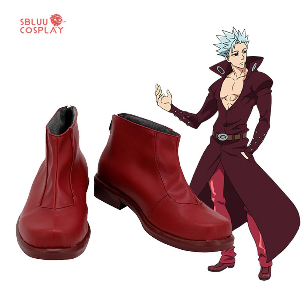 The Seven Deadly Sins Ban Cosplay Shoes Custom Made Boots - SBluuCosplay