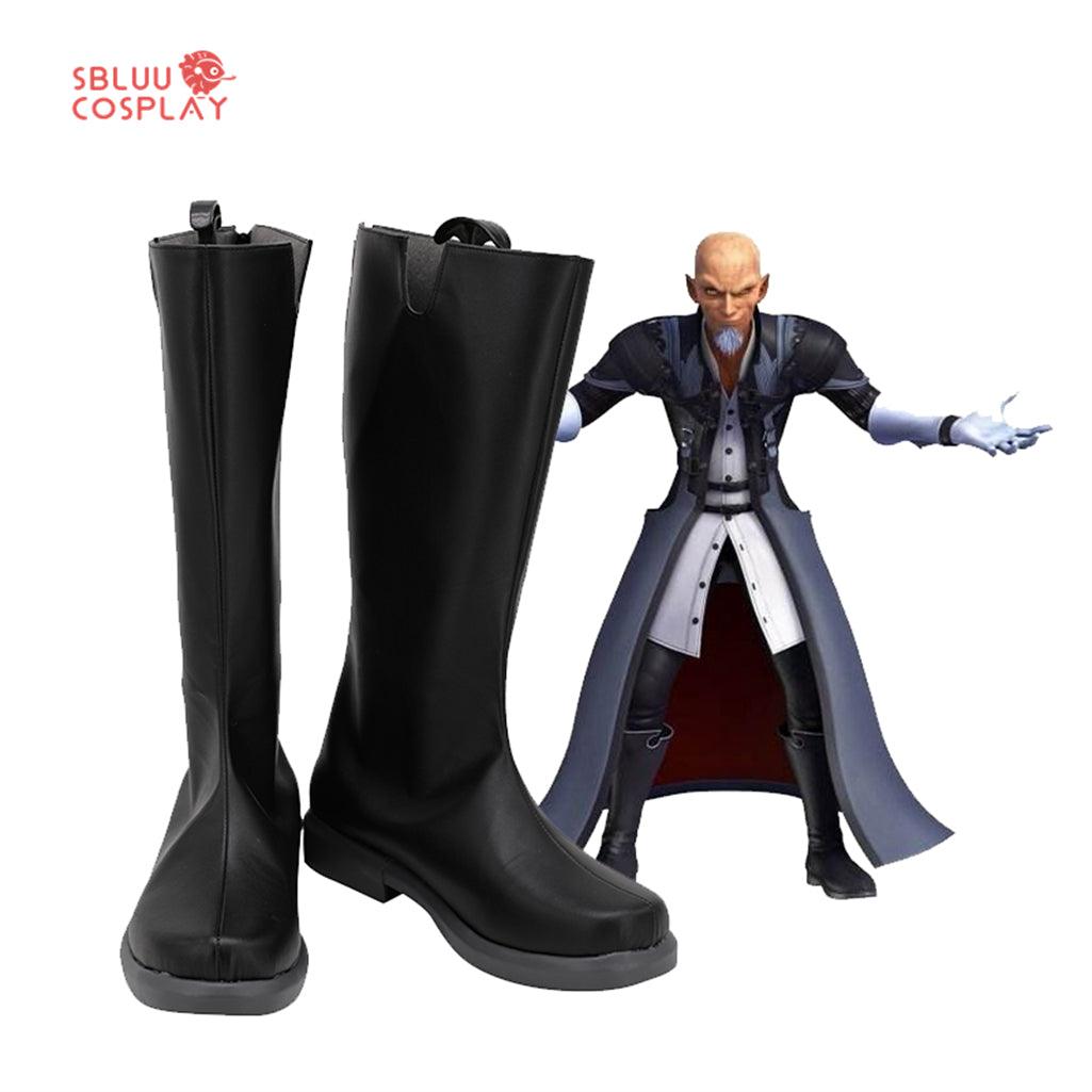 Kingdom Hearts Master Xehanort Cosplay Shoes Custom Made Boots - SBluuCosplay