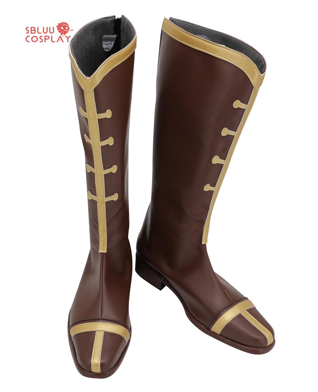Overlord Mare bello fiore Cosplay Shoes Custom Made Boots - SBluuCosplay